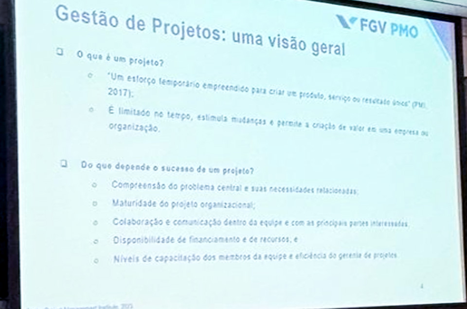 Apresentação PMO em Slide